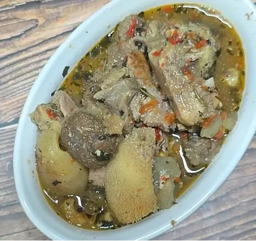 Assorted peppersoup