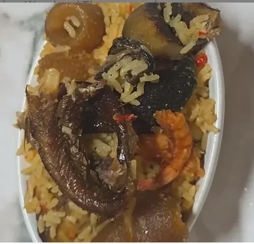 Peppered rice