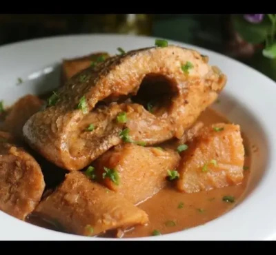 Yam Pepper Soup Crocker