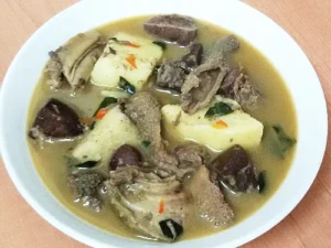 yam peppered soup assorted